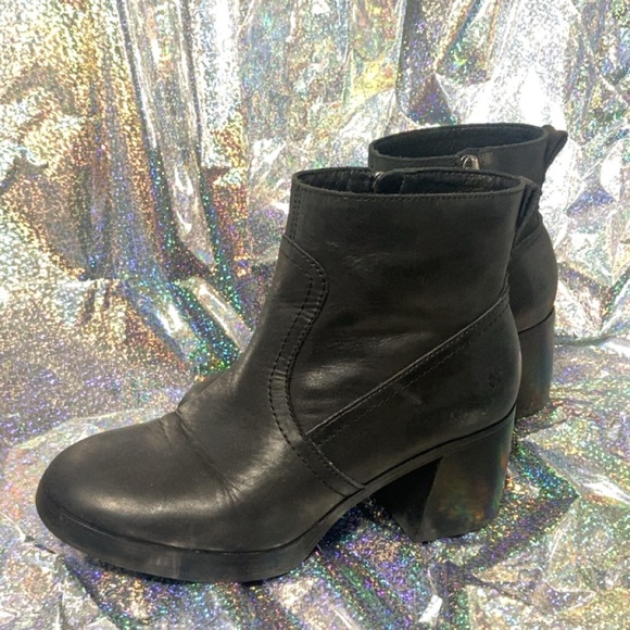 Lucky Brand Black Ankle Boots - Picture 1 of 3